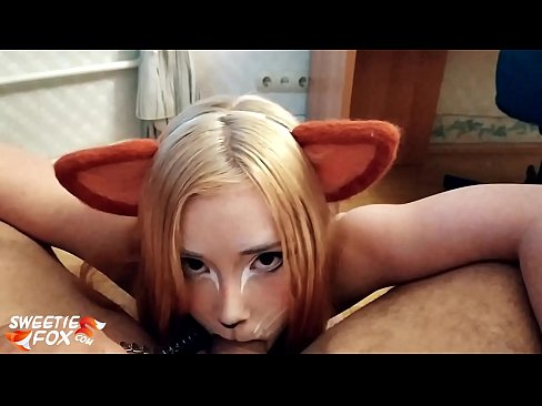 ❤️ Kitsune anameza mboo na kumeza mdomoni Fucking ❌❤